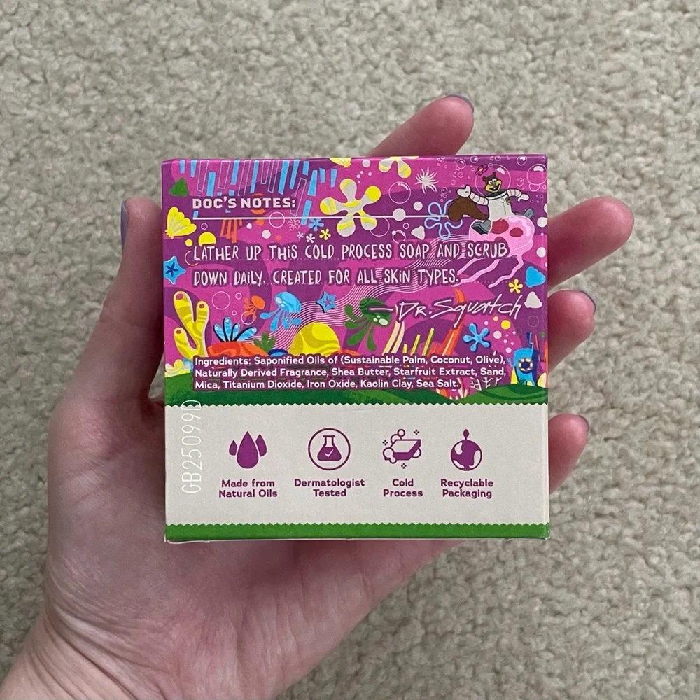 Dr. Squatch Nautical Nonsense, Sea Star Shenanigans Bricc Soap + Deodorant Set